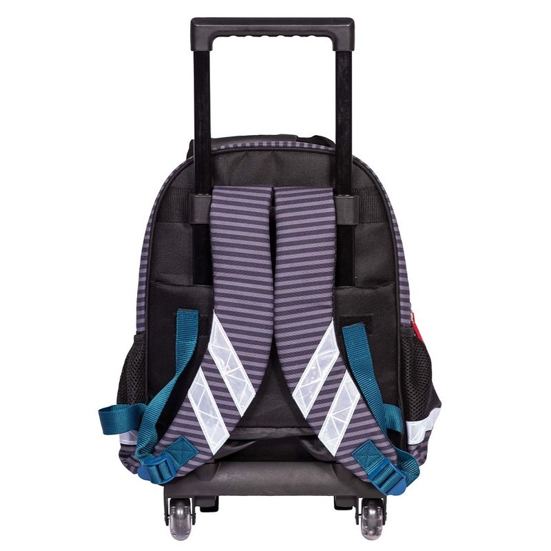 Carti si Birotica - Rechizite - Rucsacuri si genti scolare - Ghiozdan trolley, 38x29x14 cm, FIRE TRUCK - Infinity.ro