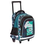 Carti si Birotica - Rechizite - Rucsacuri si genti scolare - Ghiozdan trolley, 38x29x14 cm, DINO - Infinity.ro