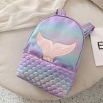 Carti si Birotica - Rechizite - Rucsacuri si genti scolare - Ghiozdan gradinita Glitter, 25x32x11 cm, MERMAID - Infinity.ro