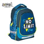 Carti si Birotica - Rechizite - Rucsacuri si genti scolare - Ghiozdan anatomic LIGHT NO LIMIT, 41x28x21 cm S-COOL - Infinity.ro
