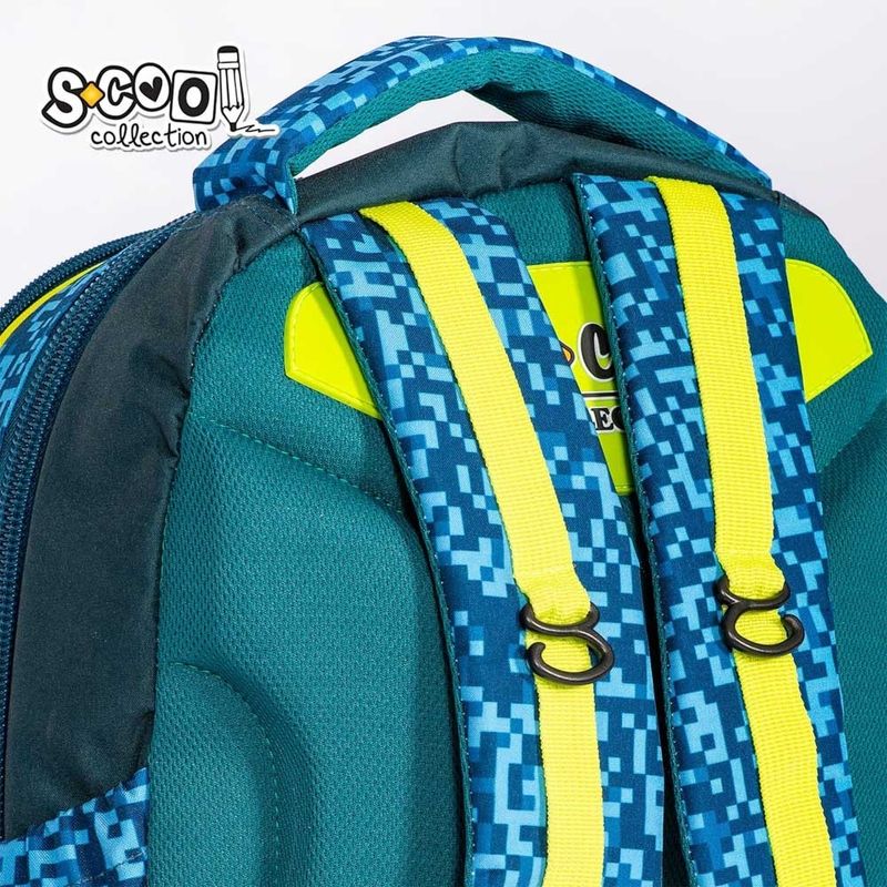 Carti si Birotica - Rechizite - Rucsacuri si genti scolare - Ghiozdan anatomic LIGHT NO LIMIT, 41x28x21 cm S-COOL - Infinity.ro
