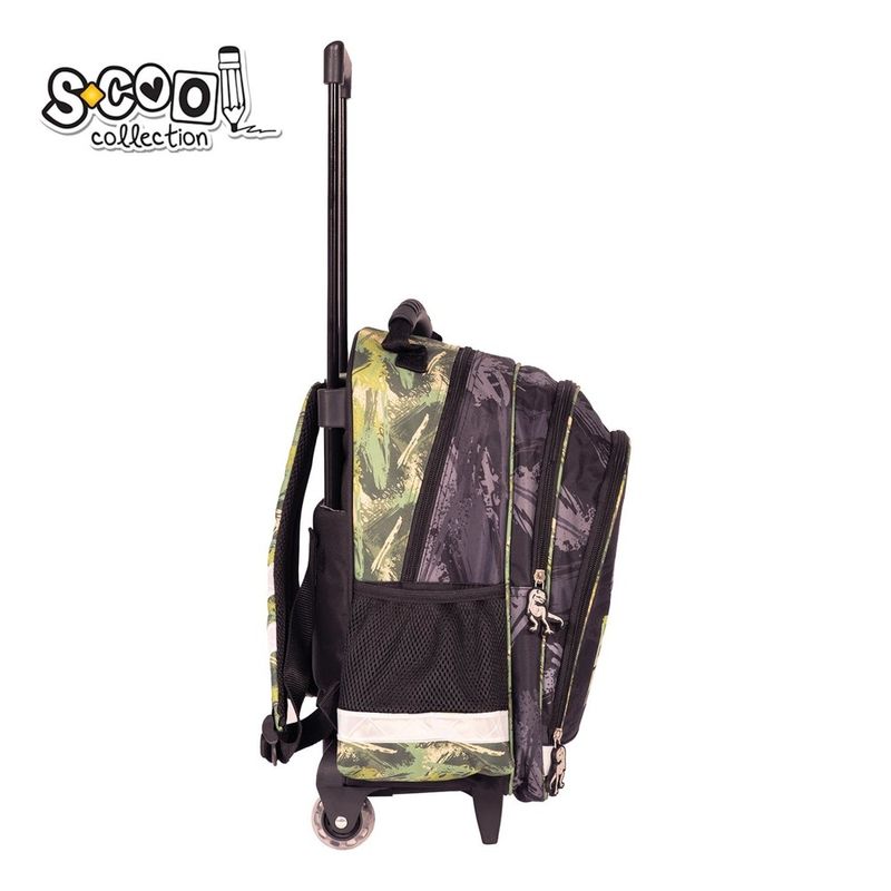 Carti si Birotica - Rechizite - Rucsacuri si genti scolare - Ghiozdan trolley, 38x29x14 cm, DINO - Infinity.ro