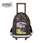 Carti si Birotica - Rechizite - Rucsacuri si genti scolare - Ghiozdan trolley, 38x29x14 cm, DINO - Infinity.ro