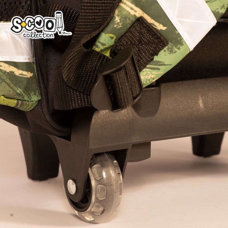 Carti si Birotica - Rechizite - Rucsacuri si genti scolare - Ghiozdan trolley, 38x29x14 cm, DINO - Infinity.ro