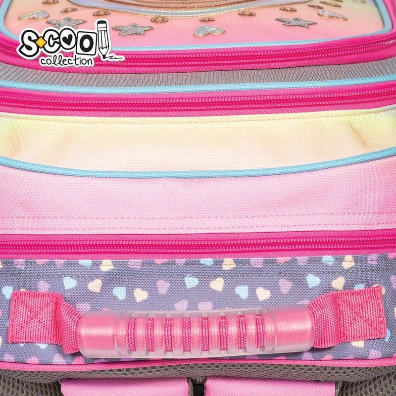 Carti si Birotica - Rechizite - Rucsacuri si genti scolare - Ghiozdan ergonomic HAPPINESS, 40.5x29x13.5 cm - Infinity.ro