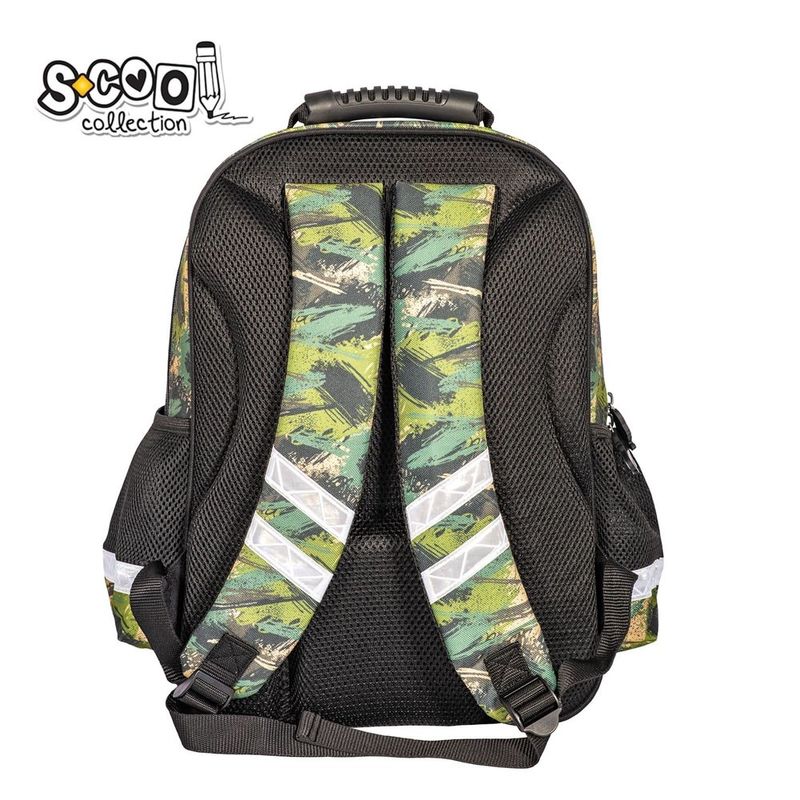 Carti si Birotica - Rechizite - Rucsacuri si genti scolare - Ghiozdan ergonomic, 40.5x29x13.5 cm, DINO - Infinity.ro