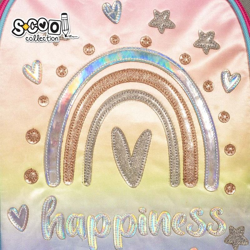 Carti si Birotica - Rechizite - Rucsacuri si genti scolare - Ghiozdan ergonomic HAPPINESS, 40.5x29x13.5 cm - Infinity.ro