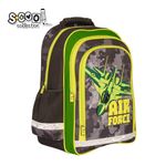 Carti si Birotica - Rechizite - Rucsacuri si genti scolare - Ghiozdan ergonomic, 40.5x29x13.5 cm, AIR FORCE - Infinity.ro