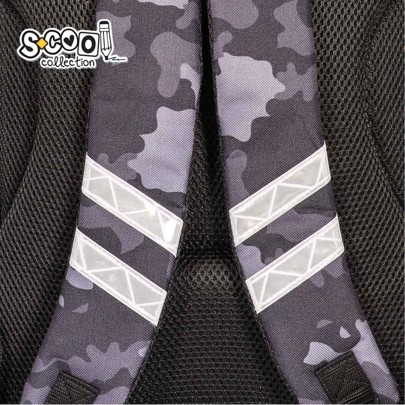 Carti si Birotica - Rechizite - Rucsacuri si genti scolare - Ghiozdan ergonomic, 40.5x29x13.5 cm, AIR FORCE - Infinity.ro