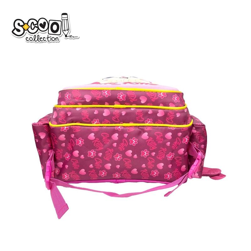 Carti si Birotica - Rechizite - Rucsacuri si genti scolare - Ghiozdan 3D, cu led, 40x32x19.5 cm, CUTE KITTY - Infinity.ro