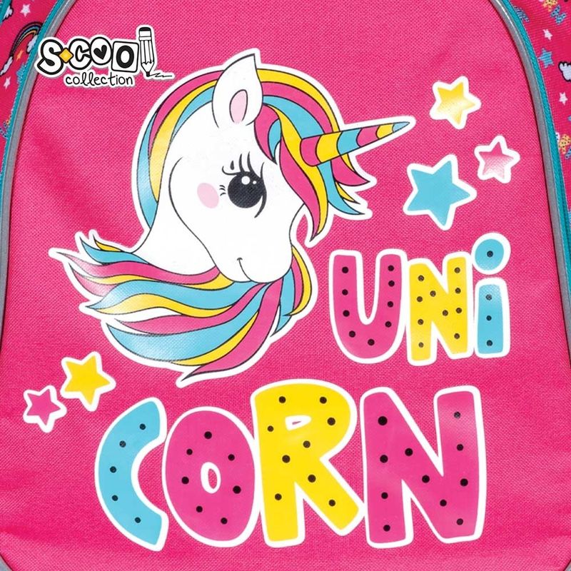 Carti si Birotica - Rechizite - Rucsacuri si genti scolare - Ghiozdan anatomic, 38x39x19.5 cm, UNICORN - Infinity.ro