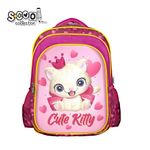 Carti si Birotica - Rechizite - Rucsacuri si genti scolare - Ghiozdan 3D, cu led, 40x32x19.5 cm, CUTE KITTY - Infinity.ro