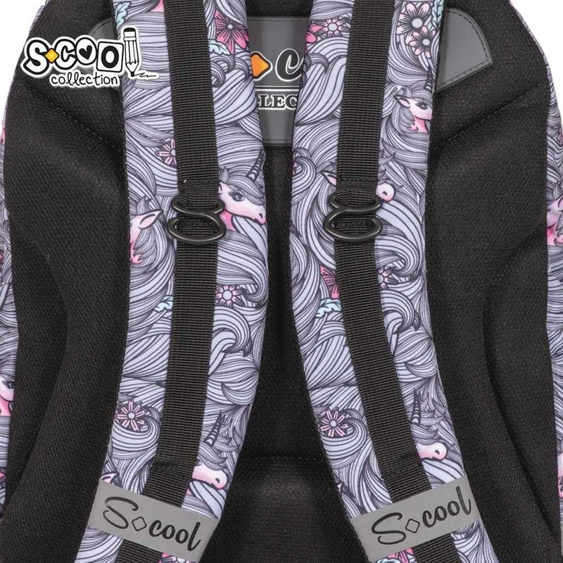 Carti si Birotica - Rechizite - Rucsacuri si genti scolare - Ghiozdan anatomic light, 41x28x21 cm, UNICORN - Infinity.ro