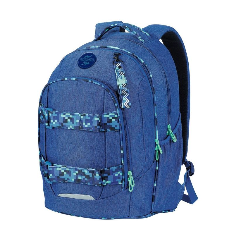 Carti si Birotica - Rechizite - Rucsacuri si genti scolare - Ghiozdan anatomic, compartiment laptop, 29x22x43 cm - Infinity.ro