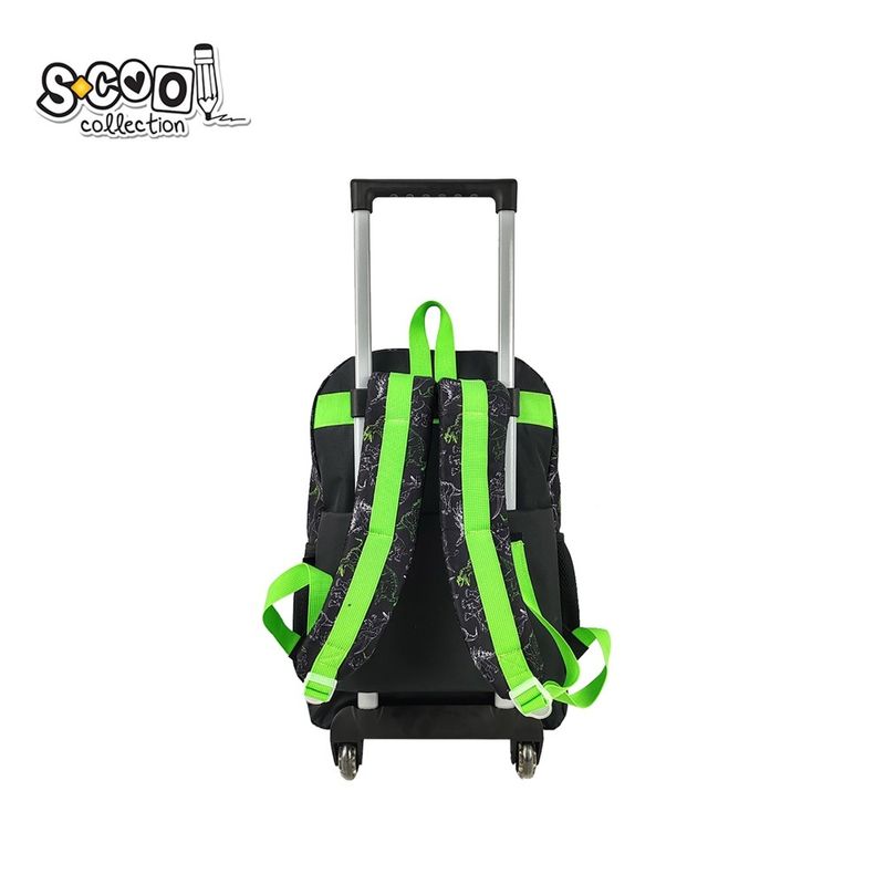 Carti si Birotica - Rechizite - Rucsacuri si genti scolare - Ghiozdan trolley, 45x32x16.5 cm, DINOSAURS - Infinity.ro