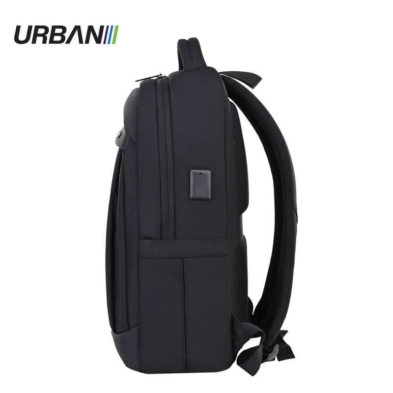 Carti si Birotica - Rechizite - Rucsacuri si genti scolare - Ghiozdan compartiment laptop, URBAN BLACK, 44x31x13 cm - OFFISHOP - Infinity.ro