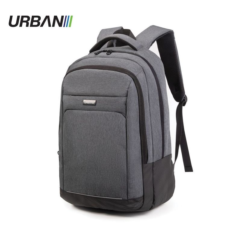 Carti si Birotica - Rechizite - Rucsacuri si genti scolare - Ghiozdan compartiment laptop, URBAN GRAY, 32x19x47 cm - OFFISHOP - Infinity.ro
