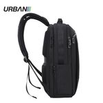 Carti si Birotica - Rechizite - Rucsacuri si genti scolare - Ghiozdan compartiment laptop, URBAN BLACK, 43x29x12 cm - OFFISHOP - Infinity.ro