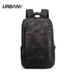 Carti si Birotica - Rechizite - Rucsacuri si genti scolare - Ghiozdan compartiment laptop, DARK CAMOUFLAGE, 31.5x15x45 cm - OFFISHOP - Infinity.ro