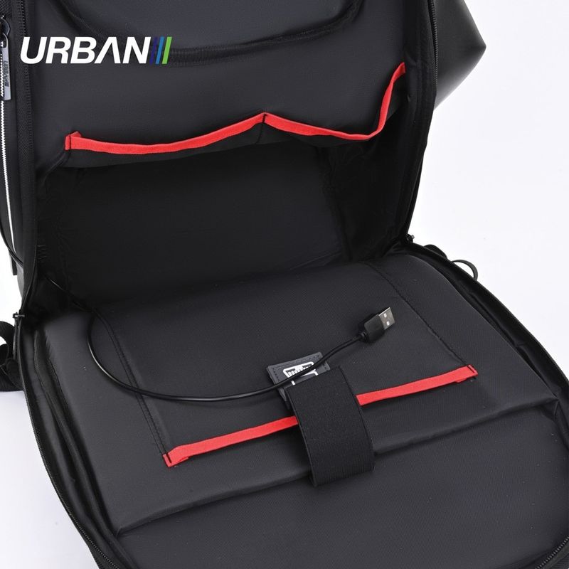 Carti si Birotica - Rechizite - Rucsacuri si genti scolare - Ghiozdan compartiment laptop, URBAN BULLET, 46x35x15 cm - OFFISHOP - Infinity.ro