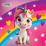Carti si Birotica - Rechizite - Rucsacuri si genti scolare - Ghiozdan anatomic Premium, 42x30x22 cm, UNICORN - Infinity.ro