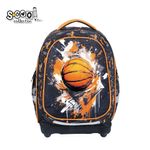 Carti si Birotica - Rechizite - Rucsacuri si genti scolare - Ghiozdan anatomic, 39x33x18 cm, BASKETBALL - Infinity.ro