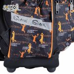 Carti si Birotica - Rechizite - Rucsacuri si genti scolare - Ghiozdan anatomic, 39x33x18 cm, BASKETBALL - Infinity.ro