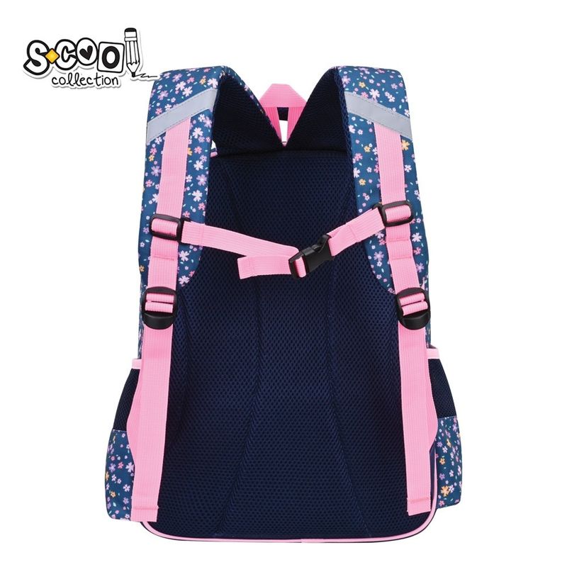 Carti si Birotica - Rechizite - Rucsacuri si genti scolare - Ghiozdan 3D ergonomic, 42x30x22 cm, PINK HEART - Infinity.ro