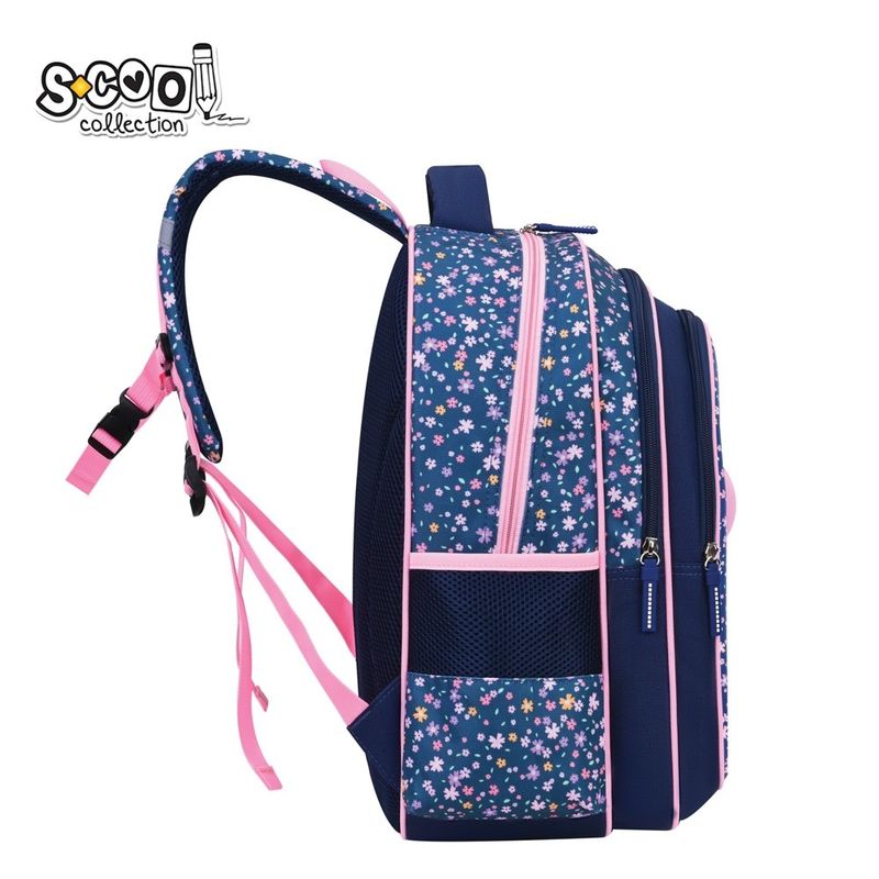 Carti si Birotica - Rechizite - Rucsacuri si genti scolare - Ghiozdan 3D ergonomic, 42x30x22 cm, PINK HEART - Infinity.ro