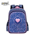 Carti si Birotica - Rechizite - Rucsacuri si genti scolare - Ghiozdan 3D ergonomic, 42x30x22 cm, PINK HEART - Infinity.ro