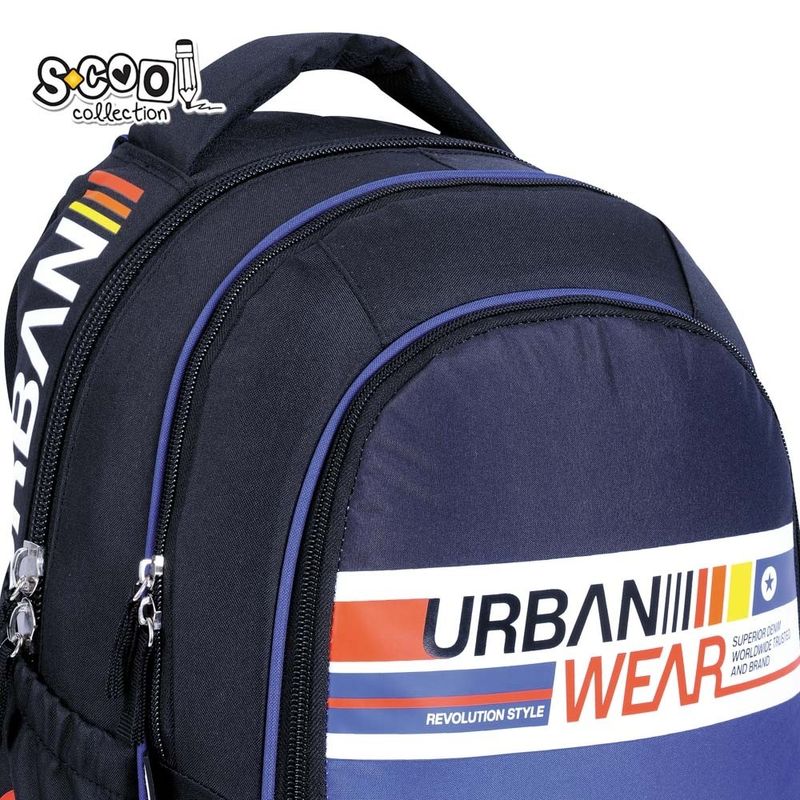 Carti si Birotica - Rechizite - Rucsacuri si genti scolare - Ghiozdan anatomic light, 41x28x17 cm, URBAN WEAR - Infinity.ro