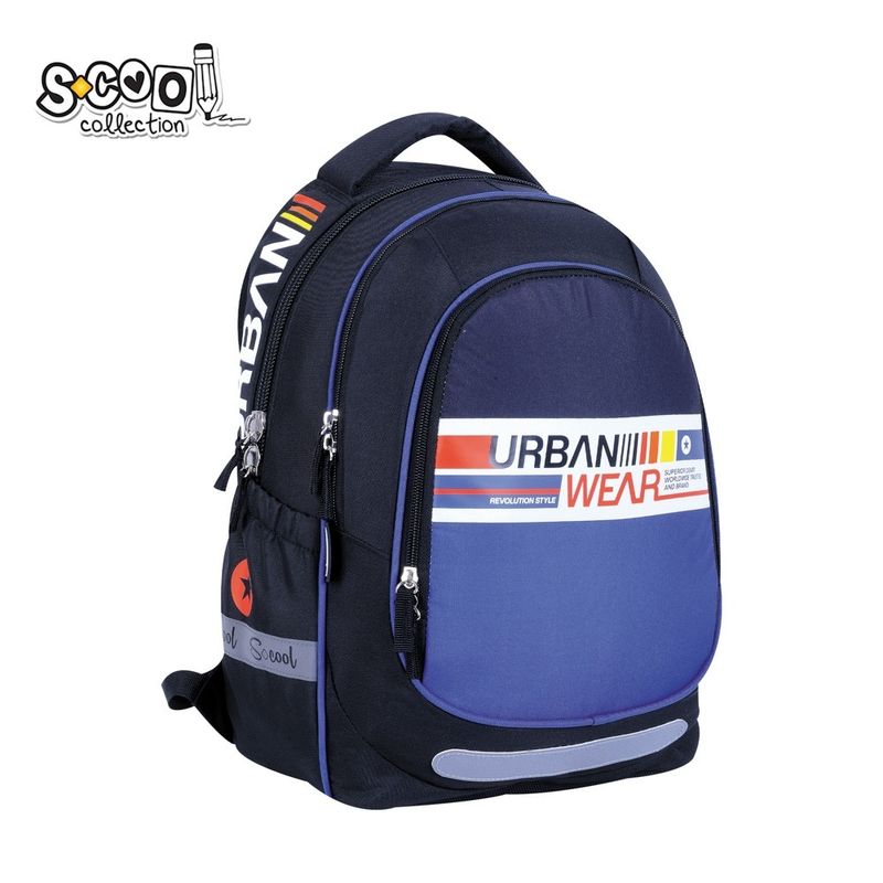 Carti si Birotica - Rechizite - Rucsacuri si genti scolare - Ghiozdan anatomic light, 41x28x17 cm, URBAN WEAR - Infinity.ro
