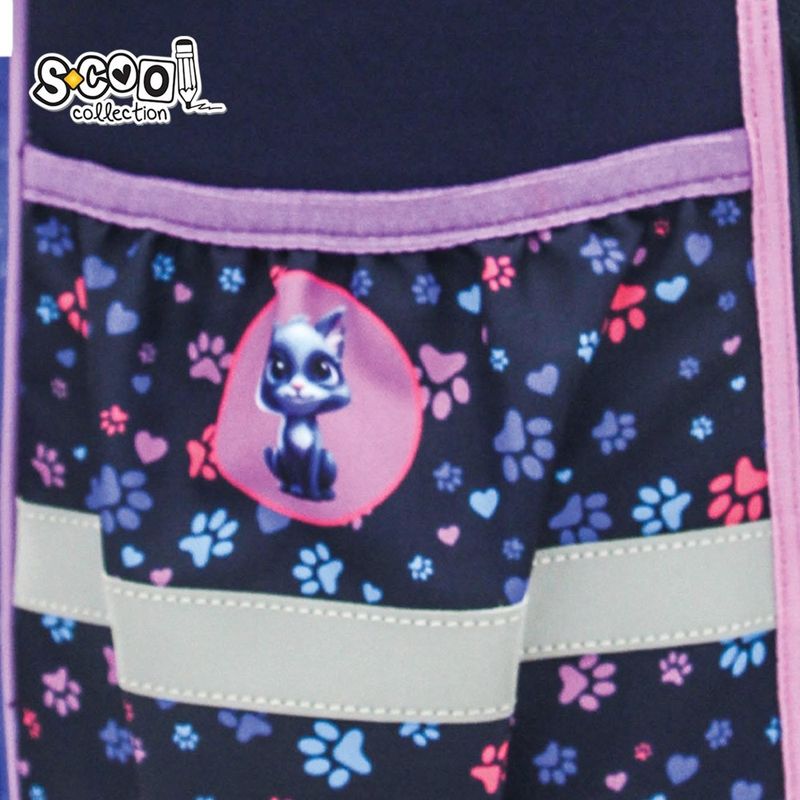 Carti si Birotica - Rechizite - Rucsacuri si genti scolare - Ghiozdan anatomic Premium, 42x30x22 cm, MEOW - Infinity.ro