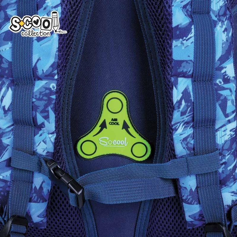 Carti si Birotica - Rechizite - Rucsacuri si genti scolare - Ghiozdan anatomic, 39x33x18 cm, SPORT - Infinity.ro