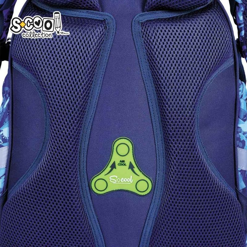 Carti si Birotica - Rechizite - Rucsacuri si genti scolare - Ghiozdan anatomic, 39x33x18 cm, SPORT - Infinity.ro