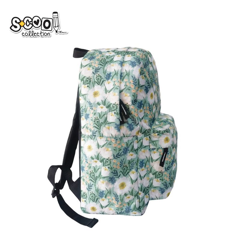 Carti si Birotica - Rechizite - Rucsacuri si genti scolare - Ghiozdan CLASSIC, 43x30x16 cm, FLOWERS - Infinity.ro