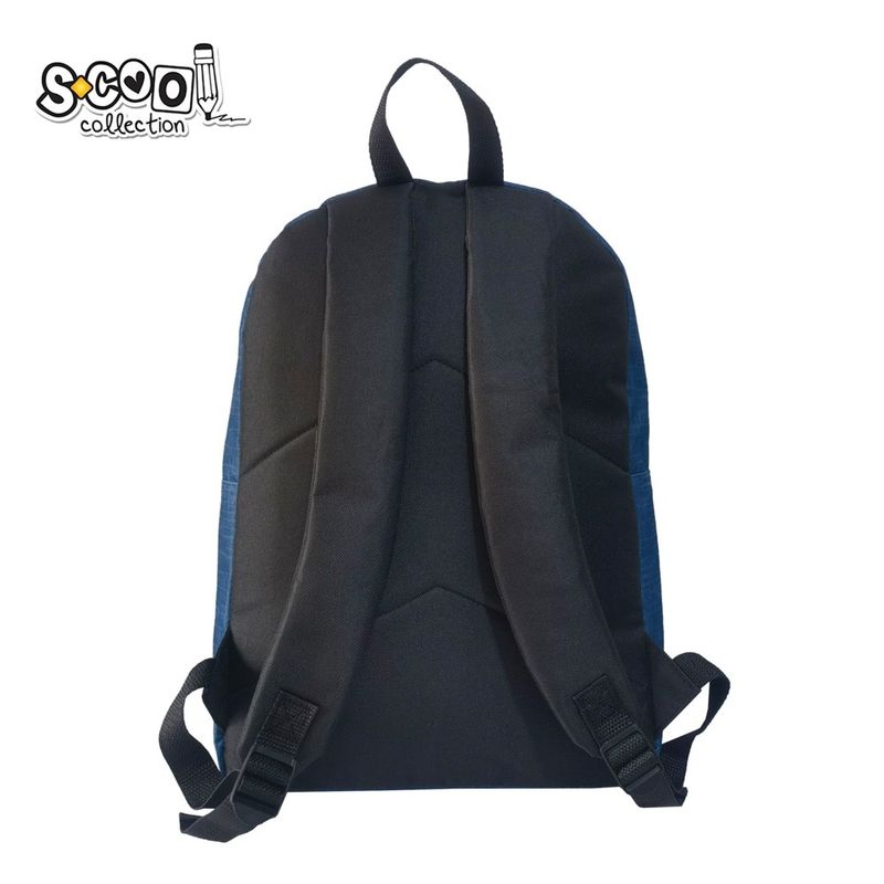 Carti si Birotica - Rechizite - Rucsacuri si genti scolare - Ghiozdan CLASSIC, 43x30x16 cm, DENIM - Infinity.ro