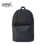 Carti si Birotica - Rechizite - Rucsacuri si genti scolare - Ghiozdan CLASSIC, 43x30x16 cm, BLACK - Infinity.ro