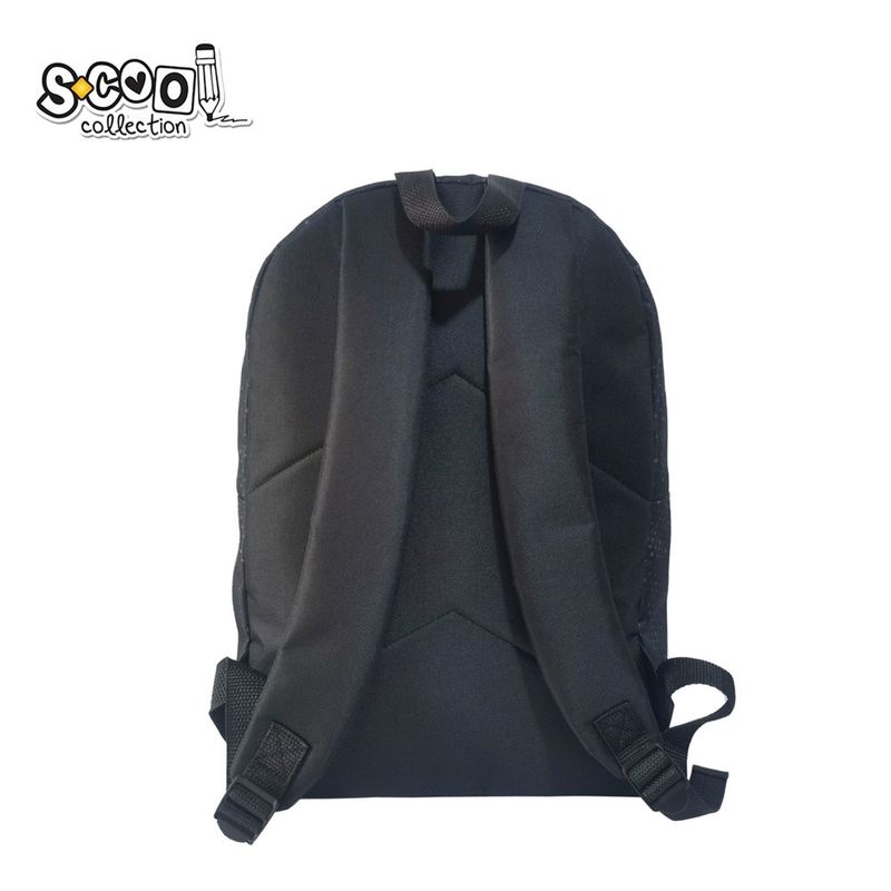 Carti si Birotica - Rechizite - Rucsacuri si genti scolare - Ghiozdan CLASSIC, 43x30x16 cm, BLACK - Infinity.ro
