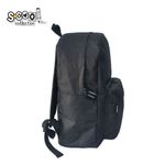 Carti si Birotica - Rechizite - Rucsacuri si genti scolare - Ghiozdan CLASSIC, 43x30x16 cm, BLACK - Infinity.ro