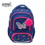 Carti si Birotica - Rechizite - Rucsacuri si genti scolare - Ghiozdan ergonomic, compartiment laptop, 42x31x16 cm, BUTTERFLY - Infinity.ro