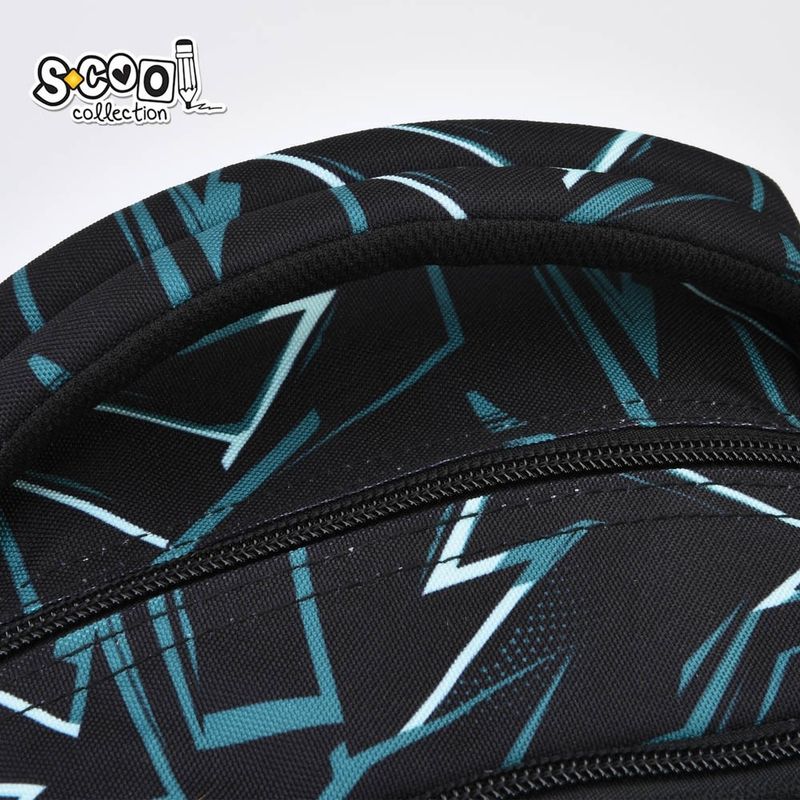 Carti si Birotica - Rechizite - Rucsacuri si genti scolare - Ghiozdan anatomic URBAN, 43x29x22 cm, LIGHTNING - Infinity.ro