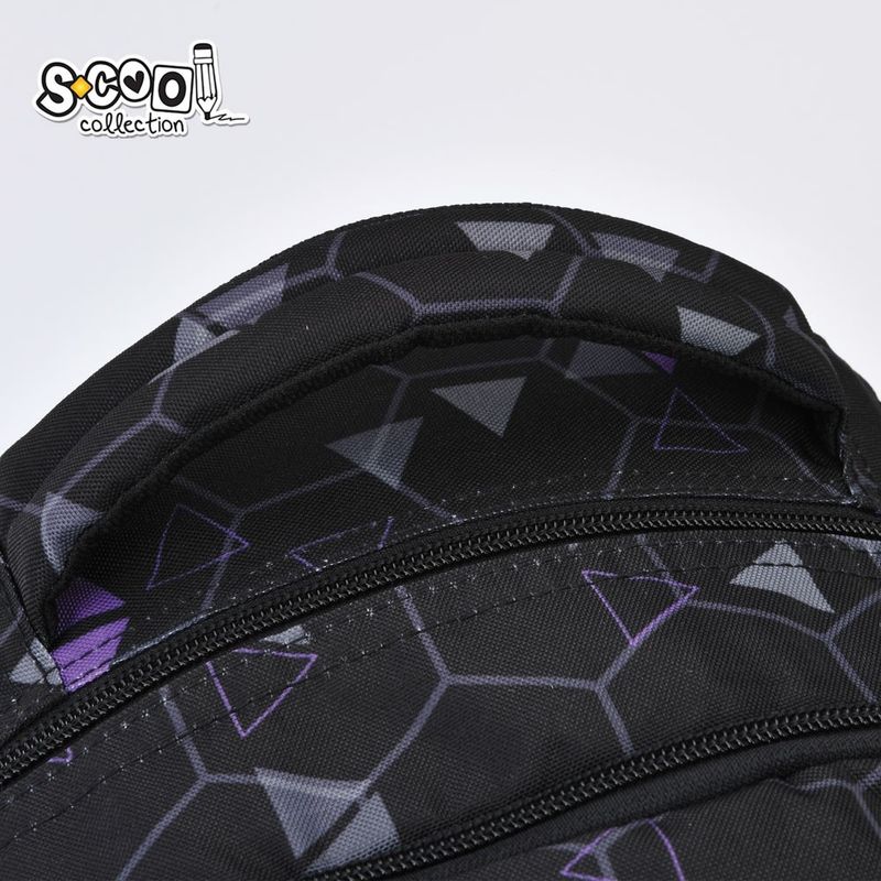 Carti si Birotica - Rechizite - Rucsacuri si genti scolare - Ghiozdan anatomic URBAN, 43x29x22 cm, SHAPES - Infinity.ro