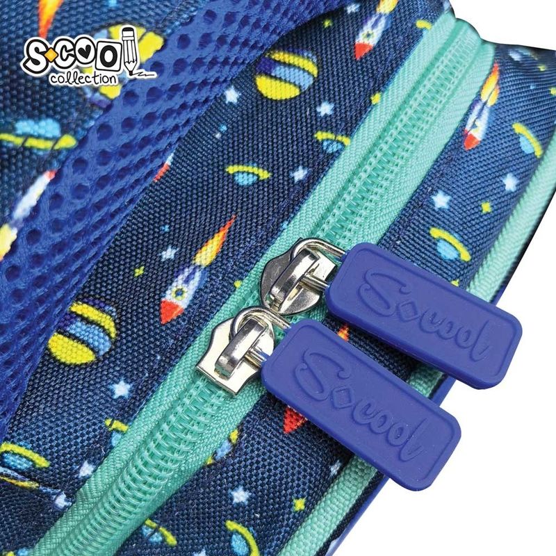 Carti si Birotica - Rechizite - Rucsacuri si genti scolare - Ghiozdan gradinita, 30x25x14 cm, LET’S GO TO SPACE - Infinity.ro
