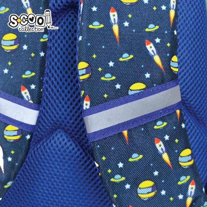 Carti si Birotica - Rechizite - Rucsacuri si genti scolare - Ghiozdan gradinita, 30x25x14 cm, LET’S GO TO SPACE - Infinity.ro