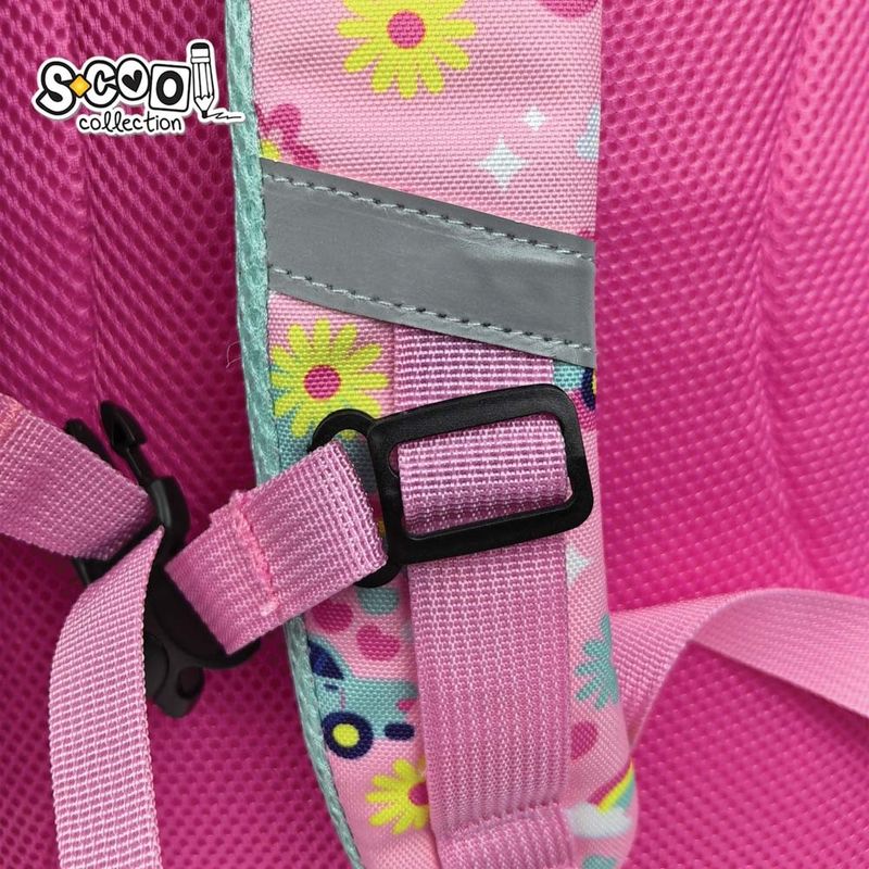 Carti si Birotica - Rechizite - Rucsacuri si genti scolare - Ghiozdan 3D ergonomic, 43x30x22 cm, HAPPY RAINBOW - Infinity.ro