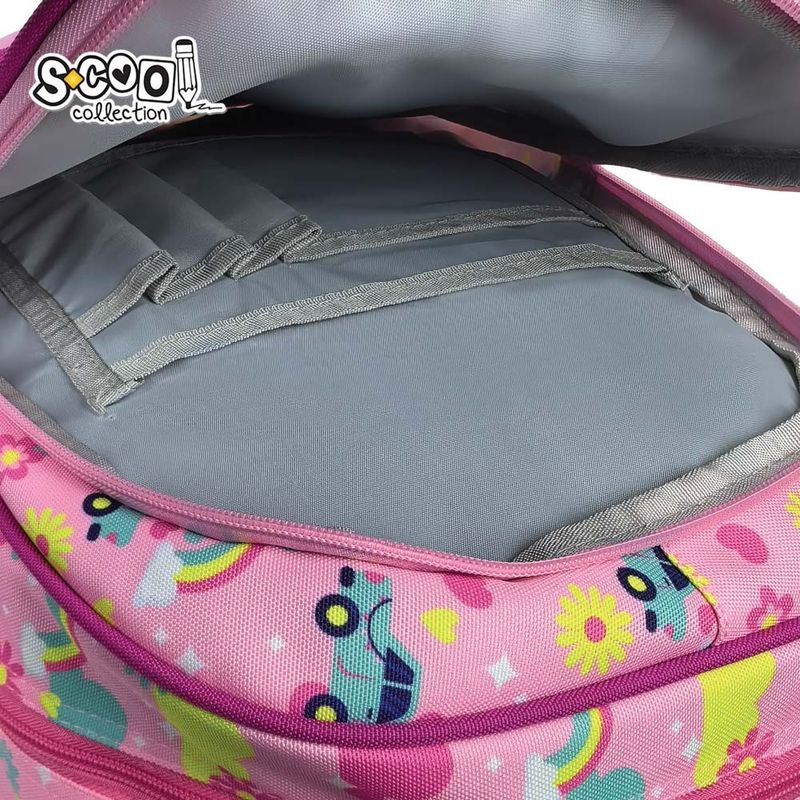 Carti si Birotica - Rechizite - Rucsacuri si genti scolare - Ghiozdan 3D ergonomic, 43x30x22 cm, HAPPY RAINBOW - Infinity.ro