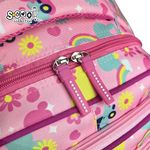 Carti si Birotica - Rechizite - Rucsacuri si genti scolare - Ghiozdan 3D ergonomic, 43x30x22 cm, HAPPY RAINBOW - Infinity.ro