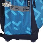 Carti si Birotica - Rechizite - Rucsacuri si genti scolare - Ghiozdan anatomic, 39x33x18 cm, STICKER - Infinity.ro