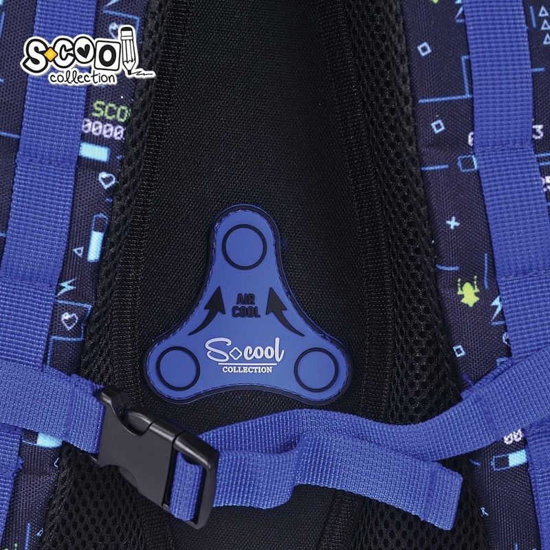 Carti si Birotica - Rechizite - Rucsacuri si genti scolare - Ghiozdan anatomic, 39x33x18 cm, GAMER - Infinity.ro